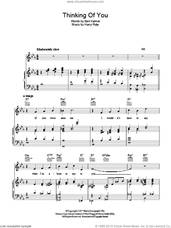 Cover icon of Thinking Of You sheet music for voice, piano or guitar by Harry Ruby and Bert Kalmar, intermediate skill level
