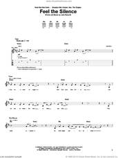 Cover icon of Feel The Silence sheet music for guitar (tablature) by Goo Goo Dolls and John Rzeznik, intermediate skill level
