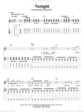 Cover icon of Tonight sheet music for guitar (tablature, play-along) by Jeremy Camp, intermediate skill level