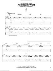 Cover icon of All I Really Want sheet music for guitar (tablature) by Lincoln Brewster, intermediate skill level