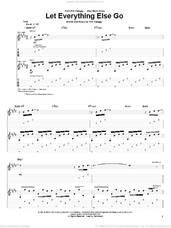 Cover icon of Let Everything Else Go sheet music for guitar (tablature) by Phil Keaggy, intermediate skill level
