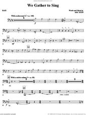 Cover icon of We Gather To Sing (complete set of parts) sheet music for orchestra/band (Special) by Mac Huff, intermediate skill level