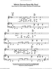 Cover icon of Who's Gonna Save My Soul sheet music for voice, piano or guitar by Gnarls Barkley, Brian Burton, Francesco De Masi and Thomas Callaway, intermediate skill level