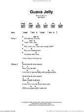 Cover icon of Guava Jelly sheet music for guitar (chords) by Bob Marley, intermediate skill level