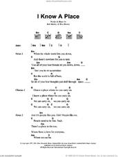Cover icon of I Know A Place sheet music for guitar (chords) by Bob Marley and Rita Marley, intermediate skill level