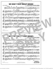 Cover icon of We Don't Talk About Bruno (from Encanto) (arr. Conaway) sheet music for marching band (2nd Bb trumpet) by Lin-Manuel Miranda, Jack Holt, Matt Conaway and Carolina Gaitan, Mauro Castillo, Adassa, Rhenzy, intermediate skill level