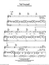 Cover icon of Tell Yourself sheet music for voice, piano or guitar by Natalie Merchant, intermediate skill level