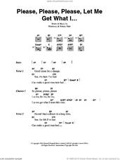 Cover icon of Please, Please, Please, Let Me Get What I Want sheet music for guitar (chords) by Muse, intermediate skill level