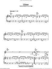 Cover icon of Closer sheet music for voice, piano or guitar by Merle Travis and Fran Healy, intermediate skill level