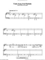 Cover icon of Fade Away And Radiate sheet music for voice, piano or guitar by Blondie and Chris Stein, intermediate skill level