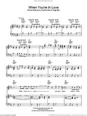 Cover icon of When You're In Love sheet music for voice, piano or guitar by The Proclaimers, Charles Reid and Craig Reid, intermediate skill level