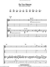Cover icon of Do You Wanna sheet music for guitar (tablature) by The Kooks and Luke Pritchard, intermediate skill level