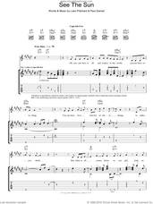 Cover icon of See The Sun sheet music for guitar (tablature) by The Kooks, Luke Pritchard and Paul Garred, intermediate skill level