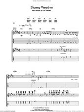 Cover icon of Stormy Weather sheet music for guitar (tablature) by The Kooks and Luke Pritchard, intermediate skill level