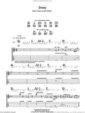 Cover icon of Sway sheet music for guitar (tablature) by The Kooks and Luke Pritchard, intermediate skill level
