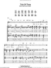 Cover icon of Tick Of Time sheet music for guitar (tablature) by The Kooks and Luke Pritchard, intermediate skill level