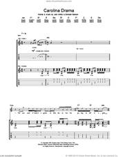 Cover icon of Carolina Drama sheet music for guitar (tablature) by The Raconteurs, Brendan Benson and Jack White, intermediate skill level