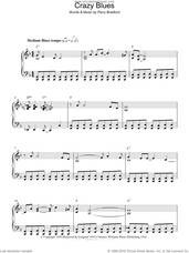 Cover icon of Crazy Blues sheet music for piano solo by Perry Bradford, intermediate skill level