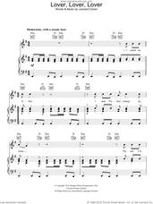 Cover icon of Lover Lover Lover sheet music for voice, piano or guitar by Leonard Cohen, intermediate skill level