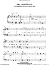 Cover icon of Step Into Christmas, (easy) sheet music for piano solo by Elton John and Bernie Taupin, easy skill level
