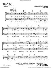 Cover icon of Bar'chu sheet music for choir (2-Part) by Shir Harmony, intermediate duet