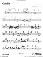 Cover icon of Candle sheet music for voice and other instruments (fake book) by Dan Nichols, intermediate skill level