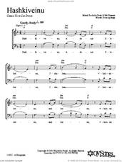 Cover icon of Hashkiveinu sheet music for choir (2-Part) by Shir Harmony, intermediate duet
