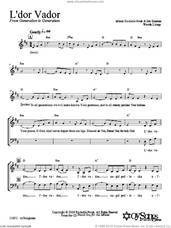 Cover icon of L'dor Vador sheet music for choir (2-Part) by Shir Harmony, intermediate duet