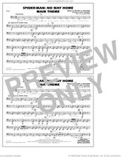 Cover icon of Spider-Man: No Way Home Main Theme (arr. Conaway) sheet music for marching band (tuba) by Michael Giacchino, Jack Holt and Matt Conaway, intermediate skill level