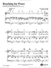 Cover icon of Reaching for Peace sheet music for choir (SAT: soprano, alto, tenor) by Lisa Levine, intermediate skill level