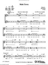 Cover icon of Mah Tovu sheet music for voice and other instruments (fake book) by Rick Recht, intermediate skill level