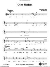 Cover icon of Oseh Shalom sheet music for voice and other instruments (fake book) by Steve Klaper, intermediate skill level