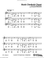 Cover icon of Rosh Chodesh Chant sheet music for voice and other instruments (fake book) by Marge Eiseman, intermediate skill level