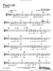 Cover icon of P'tach Libi sheet music for voice and other instruments (fake book) by Rebecca Schwartz, intermediate skill level