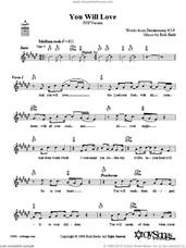 Cover icon of You Will Love (Tov Version) sheet music for voice and other instruments (fake book) by Rick Recht, intermediate skill level