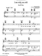 Cover icon of I Am With You Still sheet music for voice, piano or guitar by Susan Colin, intermediate skill level