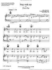 Cover icon of Pray With Me sheet music for voice, piano or guitar by Susan Colin, intermediate skill level