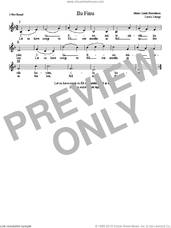 Cover icon of Ilu Finu sheet music for choir (3-Part Mixed) by Linda Hirschhorn, intermediate skill level