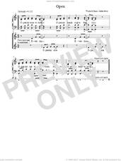 Cover icon of Open sheet music for choir (SATB: soprano, alto, tenor, bass) by Judith Silver, intermediate skill level