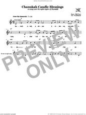 Cover icon of Chanukah Candle Blessings sheet music for voice and other instruments (fake book), intermediate skill level