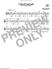 Cover icon of L'chu N'ran'nah (Break Through Singing) sheet music for voice and other instruments (fake book) by R. Sirotkin, intermediate skill level