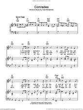 Cover icon of Comrades sheet music for voice, piano or guitar by Felix McGlennon, intermediate skill level