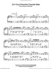 Cover icon of (I'm Your) Hoochie Coochie Man sheet music for piano solo by Muddy Waters and Willie Dixon, easy skill level