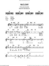 Cover icon of Nuclear sheet music for voice and other instruments (fake book) by Ryan Adams, intermediate skill level
