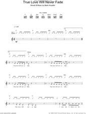 Cover icon of True Love Will Never Fade sheet music for guitar (tablature) by Mark Knopfler, intermediate skill level