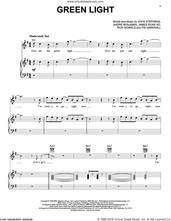 Cover icon of Green Light sheet music for voice, piano or guitar by John Legend, Andre Benjamin, Fin Greenall, James Ho, John Stephens and Rick Knowles, intermediate skill level