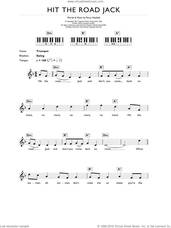 Cover icon of Hit The Road Jack sheet music for piano solo (chords, lyrics, melody) by Ray Charles and Percy Mayfield, intermediate piano (chords, lyrics, melody)