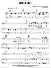 Cover icon of This Love sheet music for voice, piano or guitar by Lincoln Brewster and Mia Fieldes, intermediate skill level