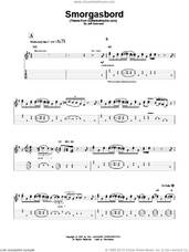 Cover icon of Smorgasbord (Theme from GuitarInstructor.com) sheet music for guitar (tablature) by Jeff Schroedl, intermediate skill level