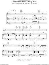Cover icon of Since I've Been Loving You sheet music for voice, piano or guitar by Corinne Bailey Rae, Jimmy Page, John Paul Jones and Robert Plant, intermediate skill level